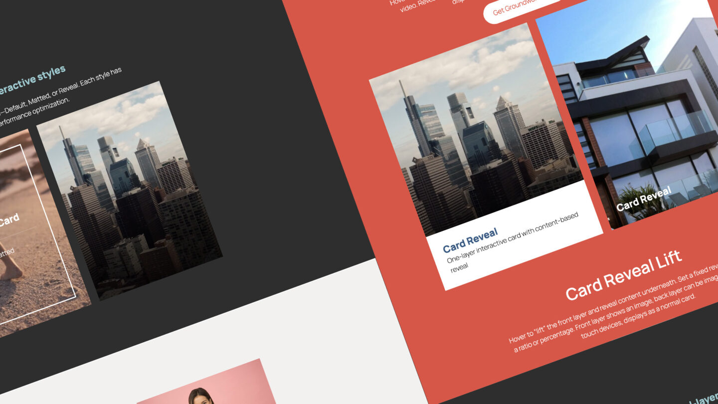 Groundworx Cards & Sections