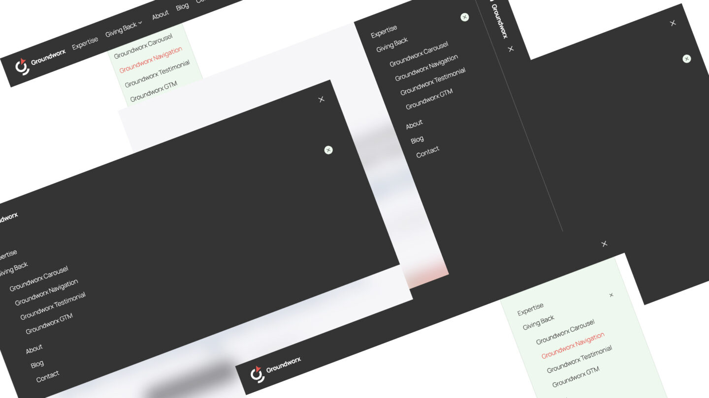 Groundworx Navigation